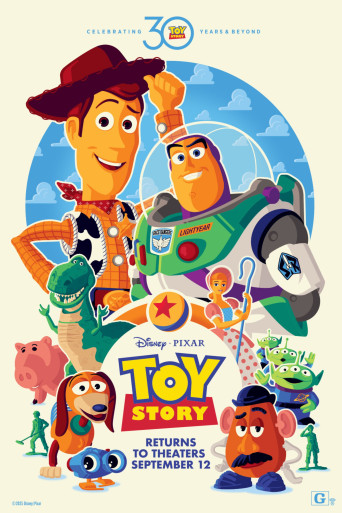 Toy Story 30th Anniversary Movie Poster