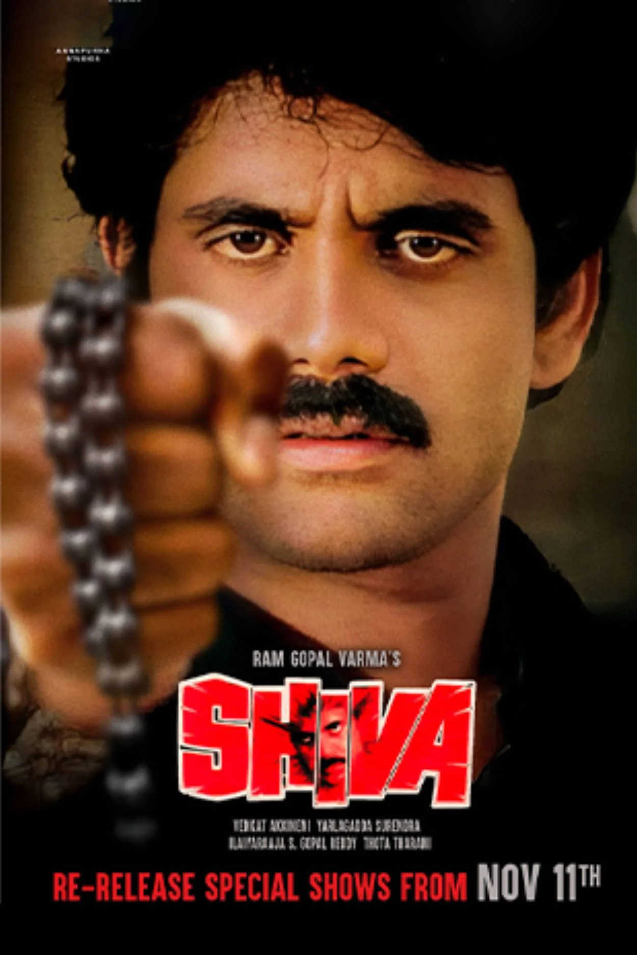 Shiva 4K Telugu Movie Poster