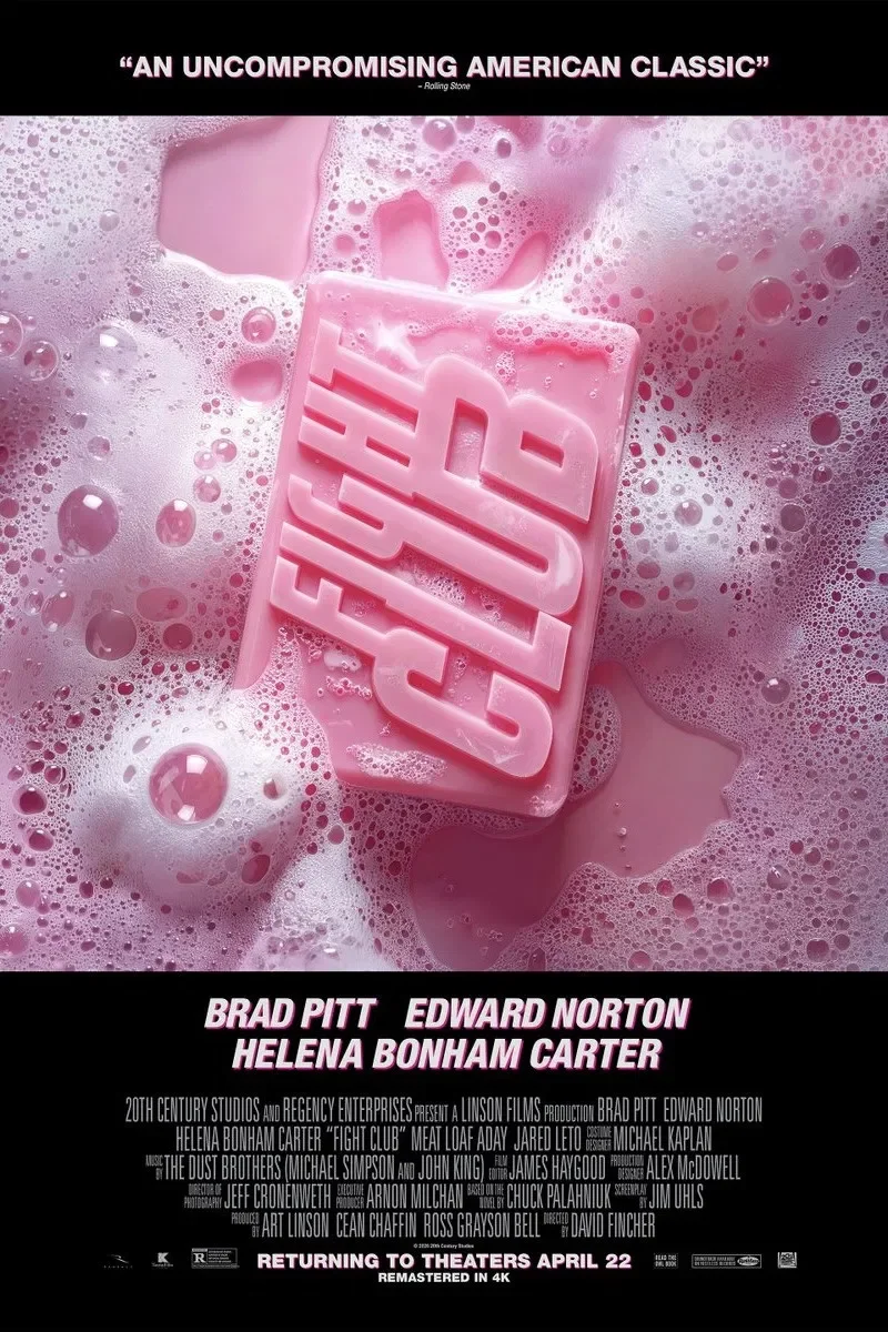 Fight Club 4K Remaster Movie Poster