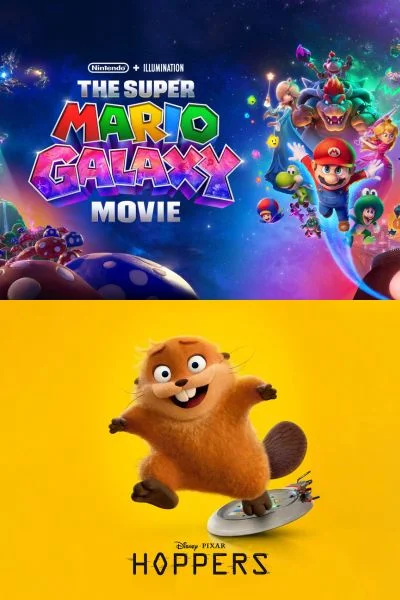 SUPER MARIO GALAXY / HOPPERS Poster