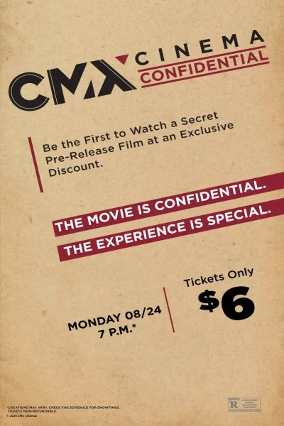Cinema Confidential August 24 Movie Poster