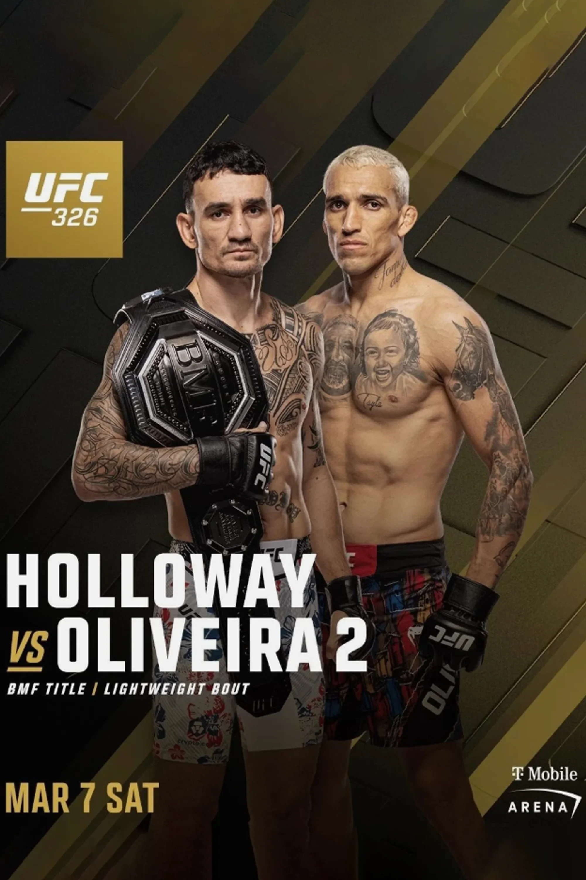 UFC 326: Holloway vs. Oliveira 2 Movie Poster