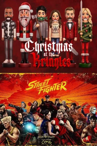 CHRISTMAS KRINGLES / STREET FIGHTER Poster