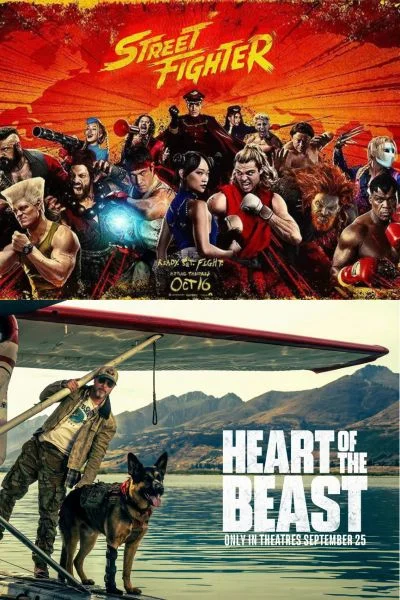 STREET FIGHTER / HEART OF THE BEAST Poster