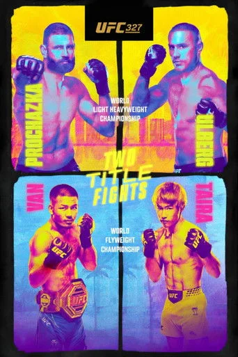 UFC 327: Prochazka vs Ulberg Movie Poster