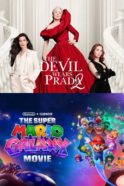 DEVIL WEARS PRADA 2 / MARIO GALAXY MOVIE Poster