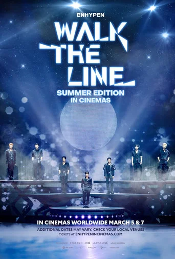 Enhypen (Walk the Line Summer Edition) in Cinemas Movie Poster