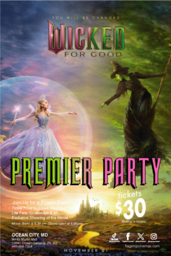 WICKED FOR GOOD EVENT Movie Poster