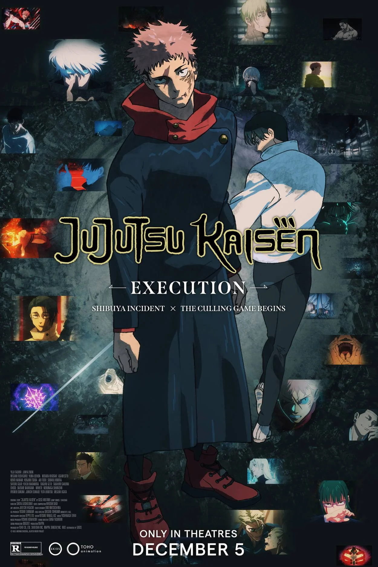 Jujutsu Kaisen: Execution Dub Movie Poster