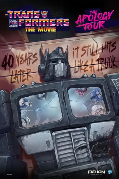 The Transformers: The Movie 40th Anniversary Movie Poster