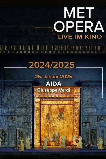 MET OPERA AIDA Movie Poster