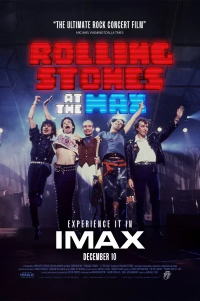 IMAX Rolling Stones At The Max Movie Poster