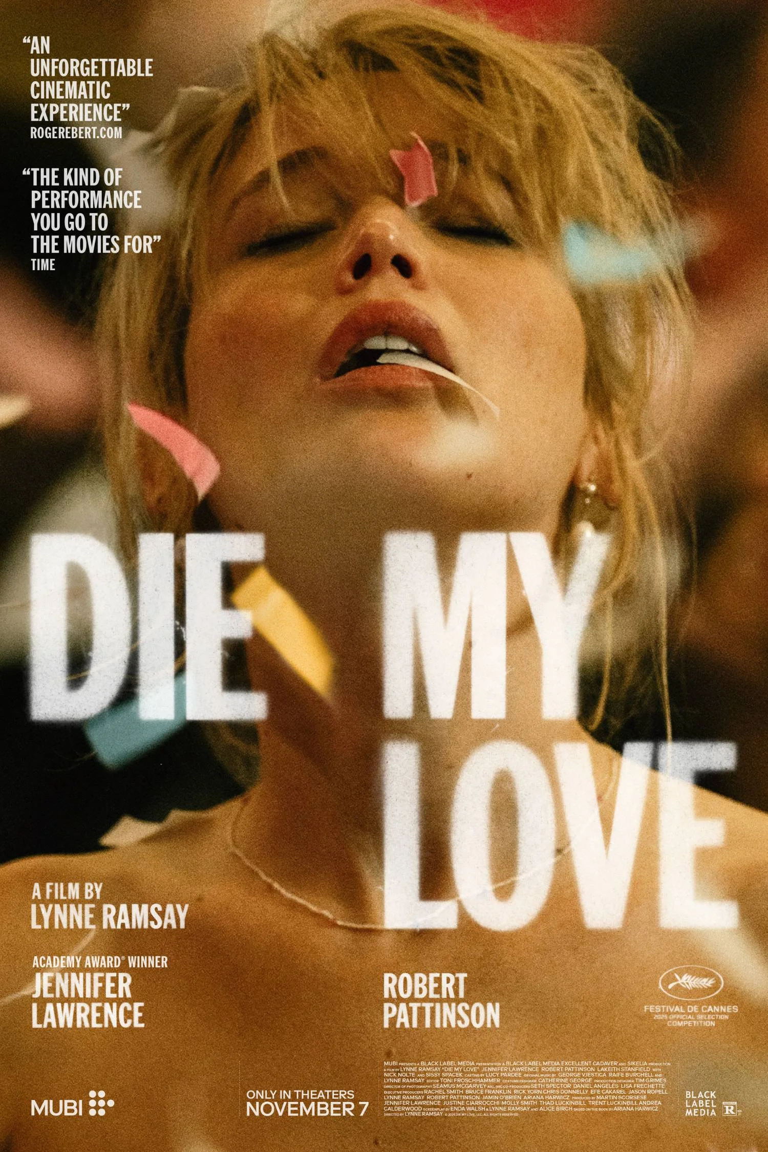 DIE MY LOVE Movie Poster
