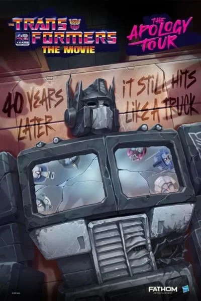 The Transformers: The Movie 40th Anniversary Movie Poster