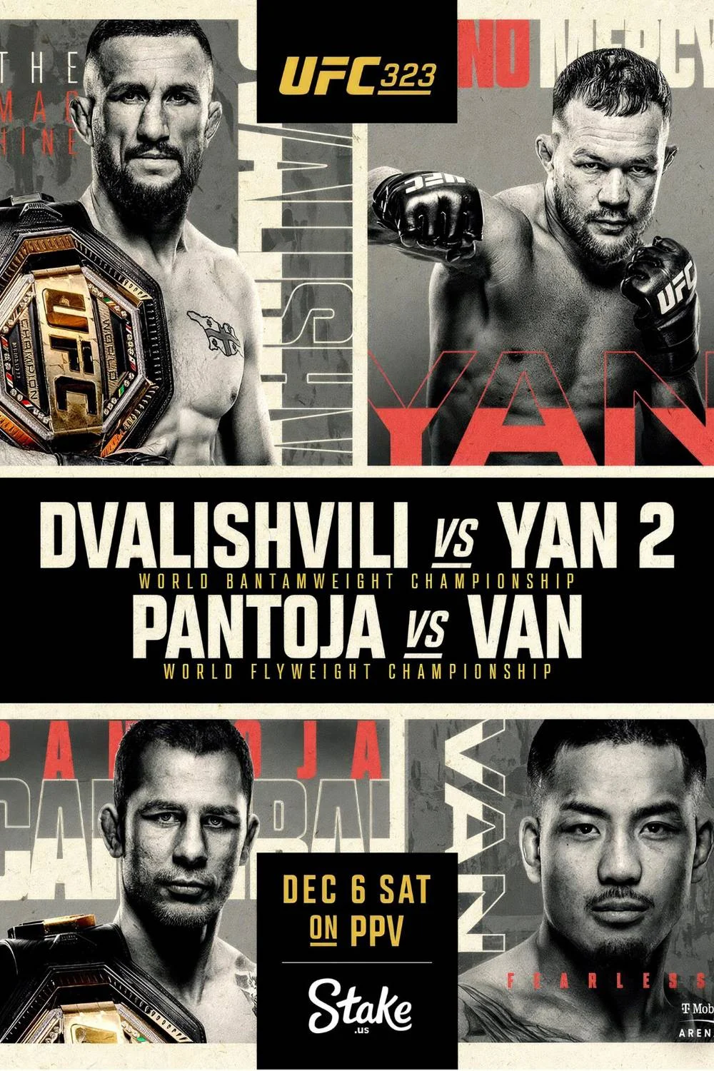 UFC 323: Dvalishvili vs. Yan 2 Movie Poster