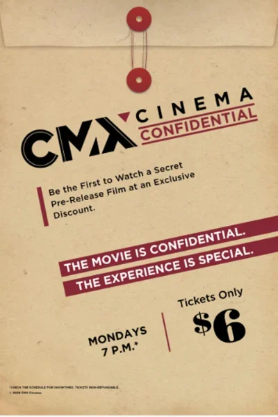 Cinema Confidential January 5 Movie Poster