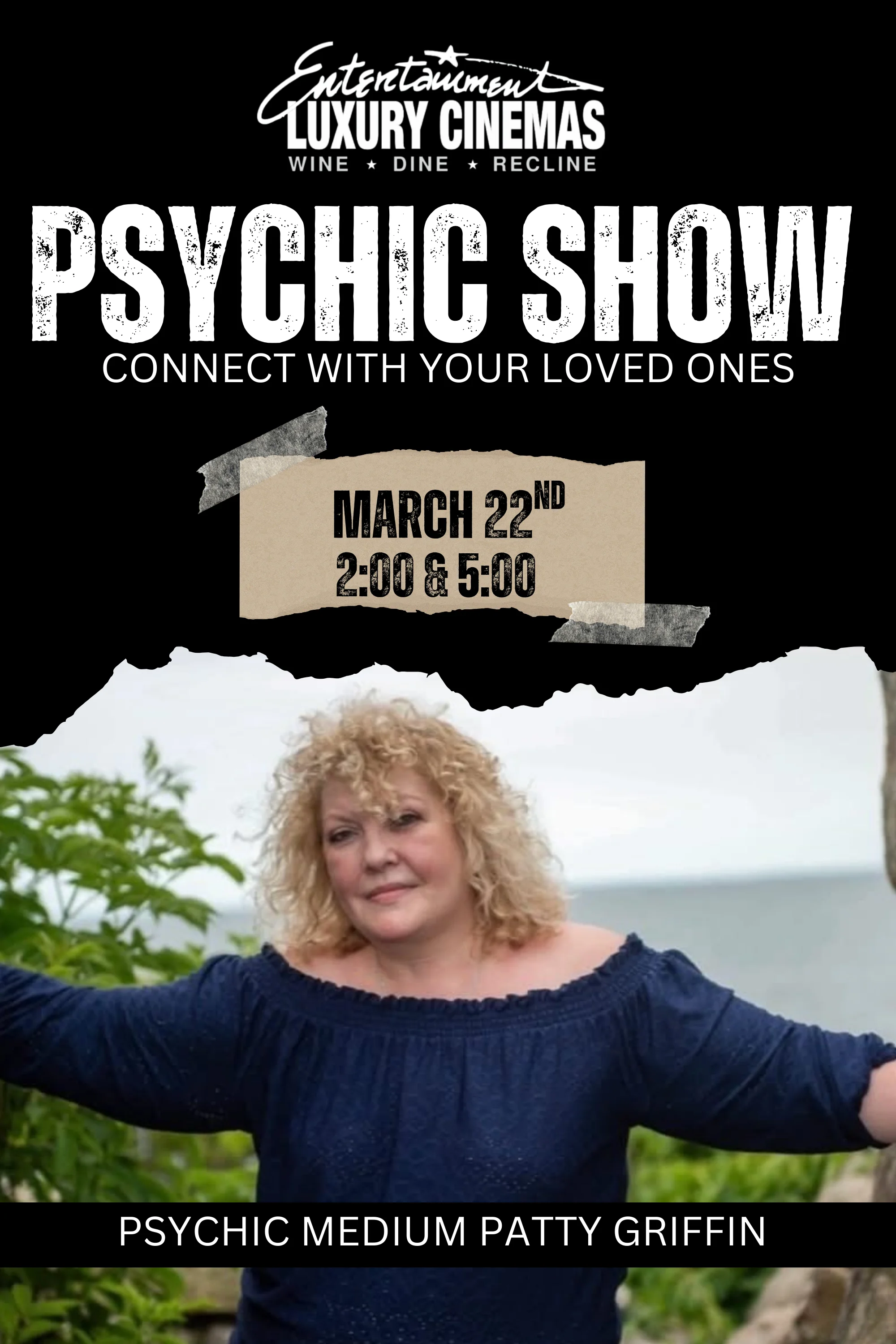 PSYCHIC MEDIUM PATRICIA GRIFFIN Movie Poster
