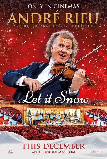 Andre Rieu's 2026 Christmas Concert Let It Snow Movie Poster