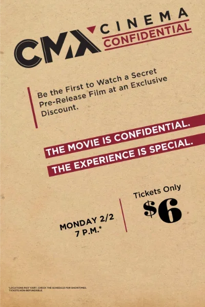 Cinema Confidential February 2 Movie Poster