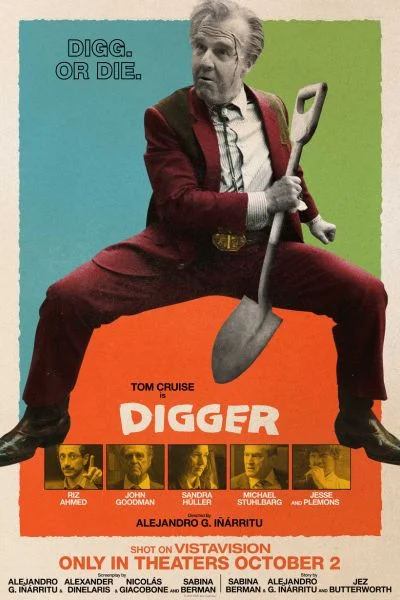 Digger (Open Caption) Movie Poster
