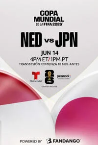 Países Bajos vs. Japón - Telemundo presenta la Cop Movie Poster