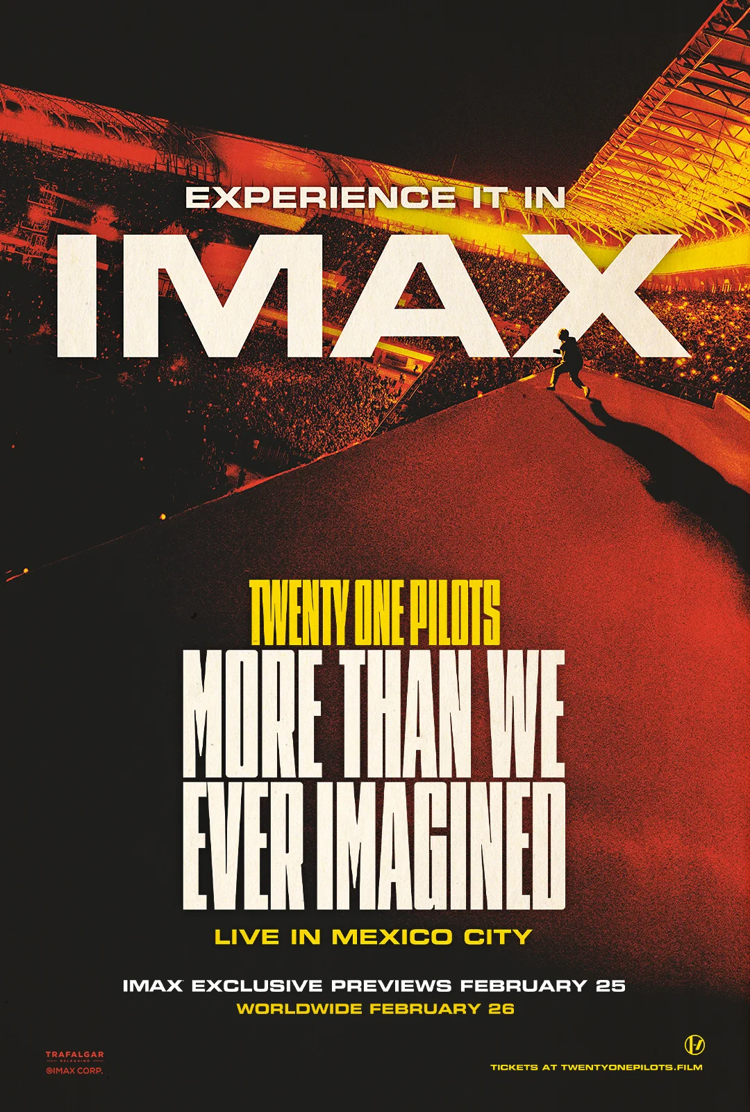 IMAX Twenty One Pilots: More Than We Ever Imagined Movie Poster