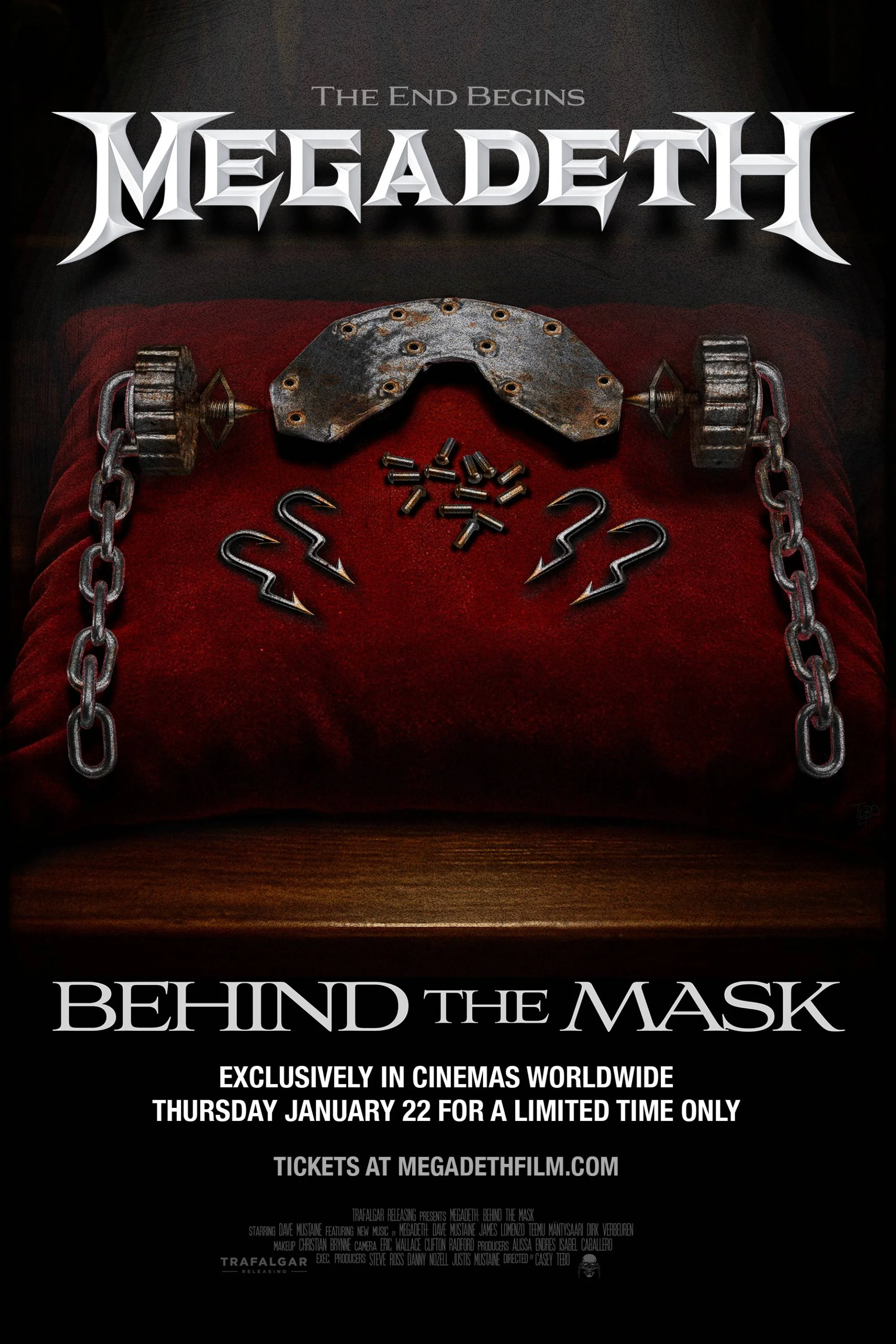Megadeth: Behind The Mask Movie Poster