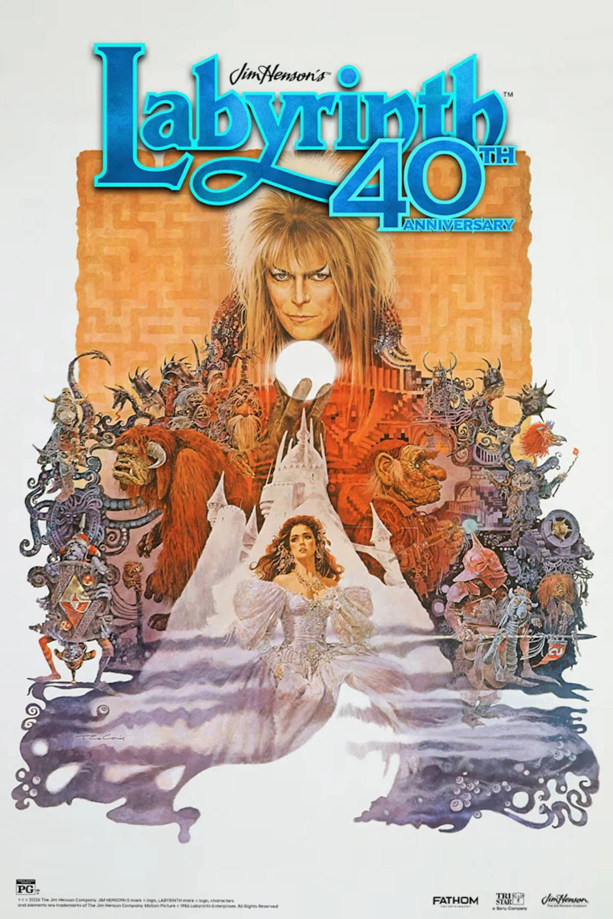 Labyrinth 40th Anniversary Movie Poster