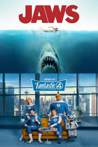 JAWS 50 / FANTASTIC FOUR Movie Poster
