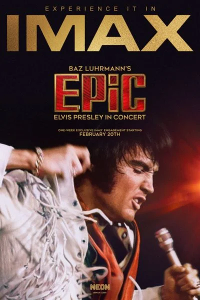 IMAX EPiC: Elvis Presley in Concert Movie Poster