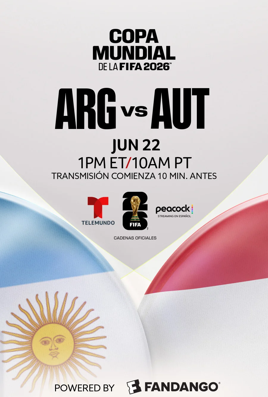 Argentina vs. Austria - Copa Mundial de la FIFA Movie Poster