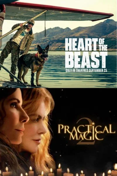 HEART OF THE BEAST / PRACTICAL MAGIC 2 Movie Poster