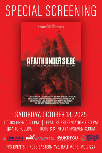 A Faith Under Siege Special Screening with Q&A Movie Poster