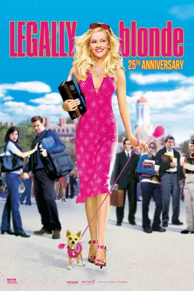 Legally Blonde 25th Anniversary Movie Poster