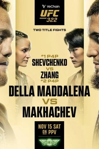 UFC 322 Della Maddalena vs Makhachev Movie Poster