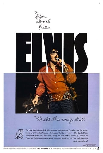 ELVIS THATS THE WAY IT IS Poster