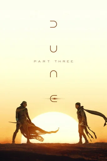 Dune: Part Three Insider Screenings IMAX Movie Poster