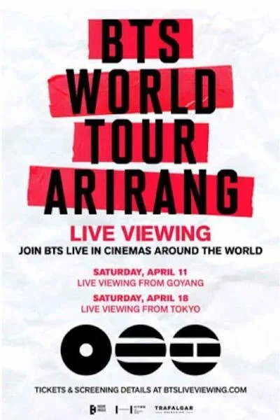 BTS WORLD TOUR 'ARIRANG' IN JAPAN: LIVE VIEWING Movie Poster