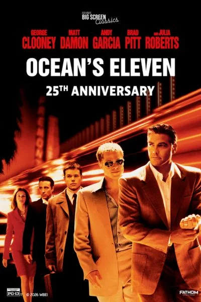 Ocean's Eleven 25th Anniversary Movie Poster