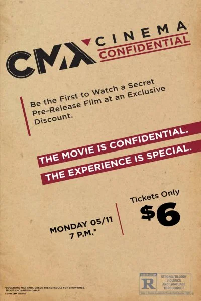 Cinema Confidential May 11 Movie Poster
