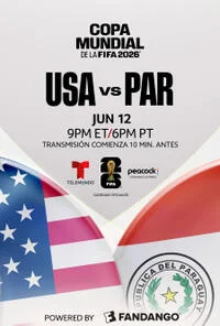 Estados Unidos vs. Paraguay - Telemundo presenta l Movie Poster