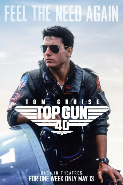 Top Gun: 40th Anniversary IMAX Movie Poster