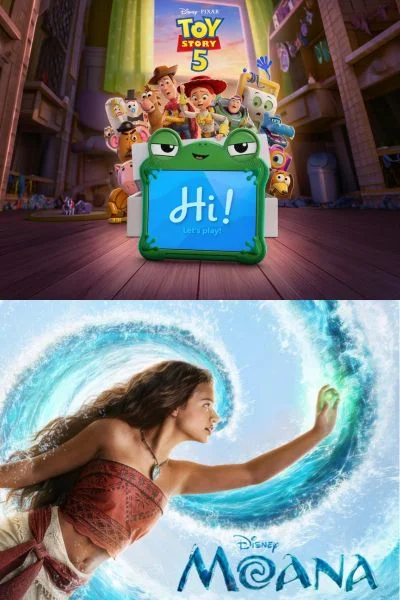 TOY STORY 5 / MOANA LIVE ACTION Poster