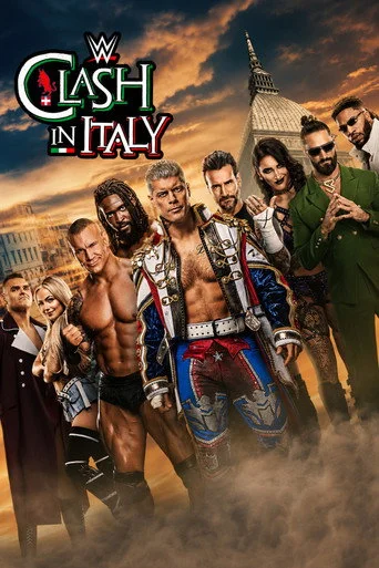 WWE Clash in Italy 2026 Movie Poster