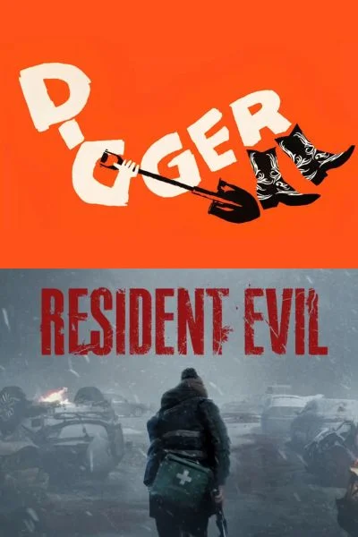 DIGGER / RESIDENT EVIL Poster